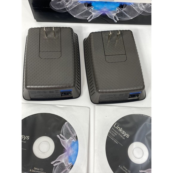 Cisco Linksys N300 Wireless Range Extender RE1000 Video Streaming 300 Mbps Speed - Picture 6 of 10